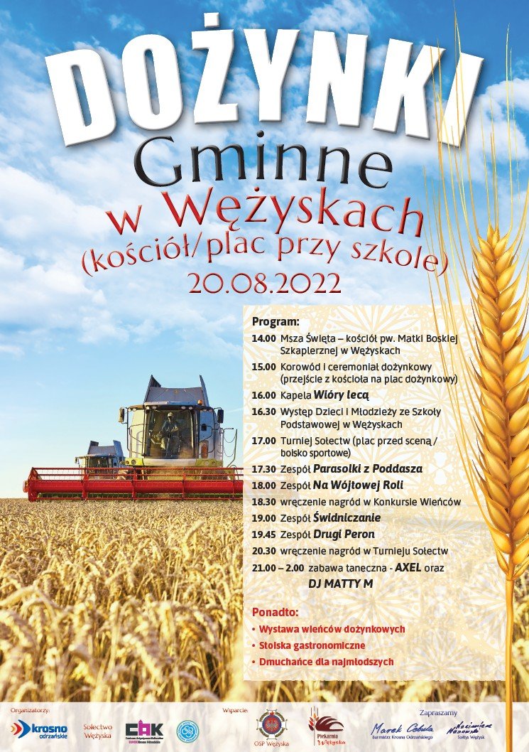 dozynki gminne w wężyskach