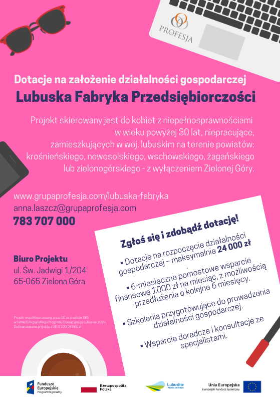 Lubuska Fabryka ulotka A5 do druku niepracujace