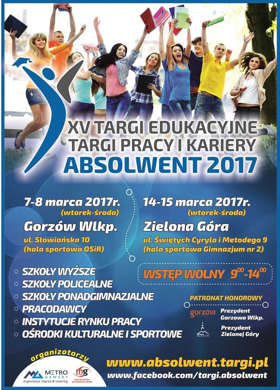 PLAKAT ABSOLWENT 2017