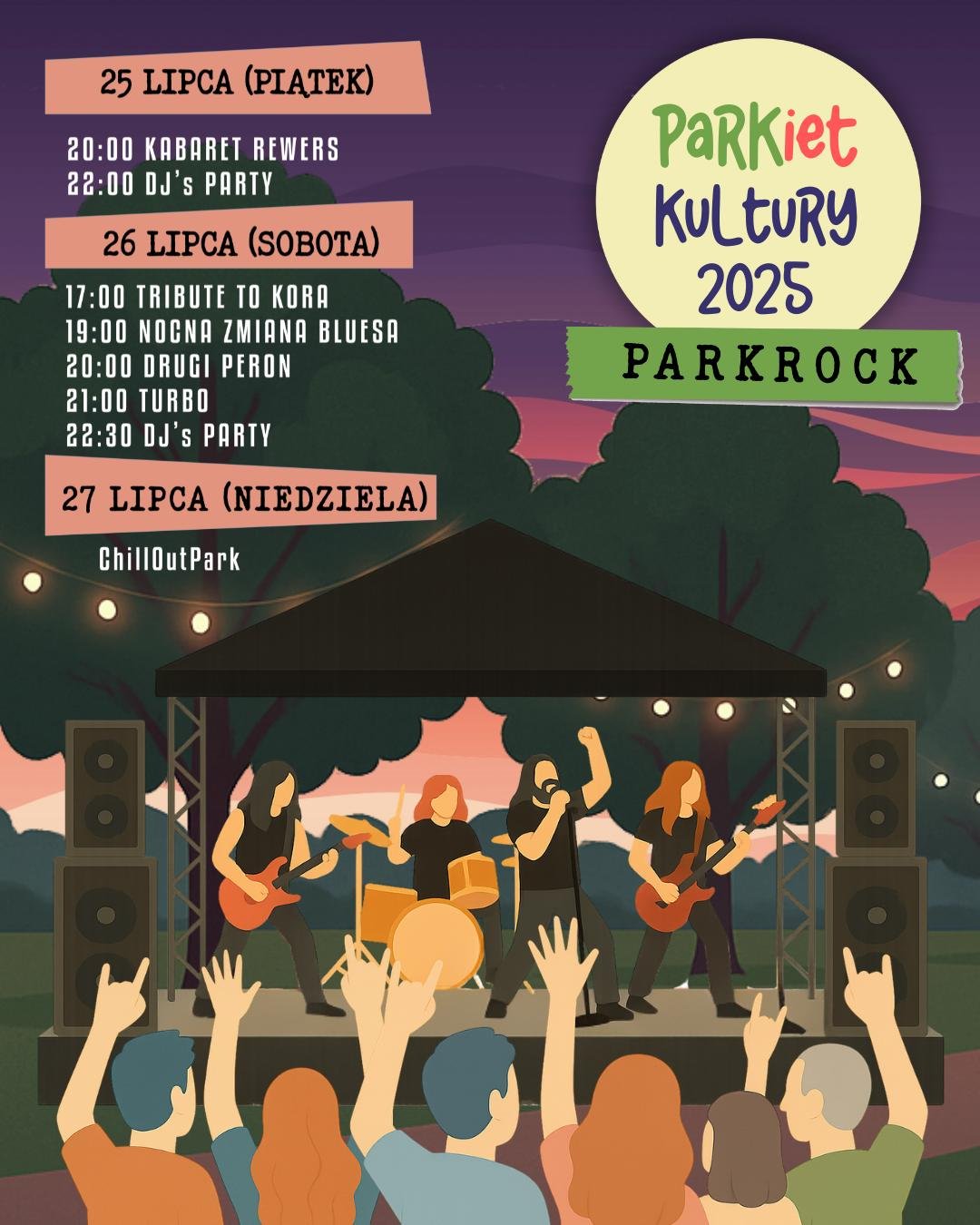 parkrock plakat