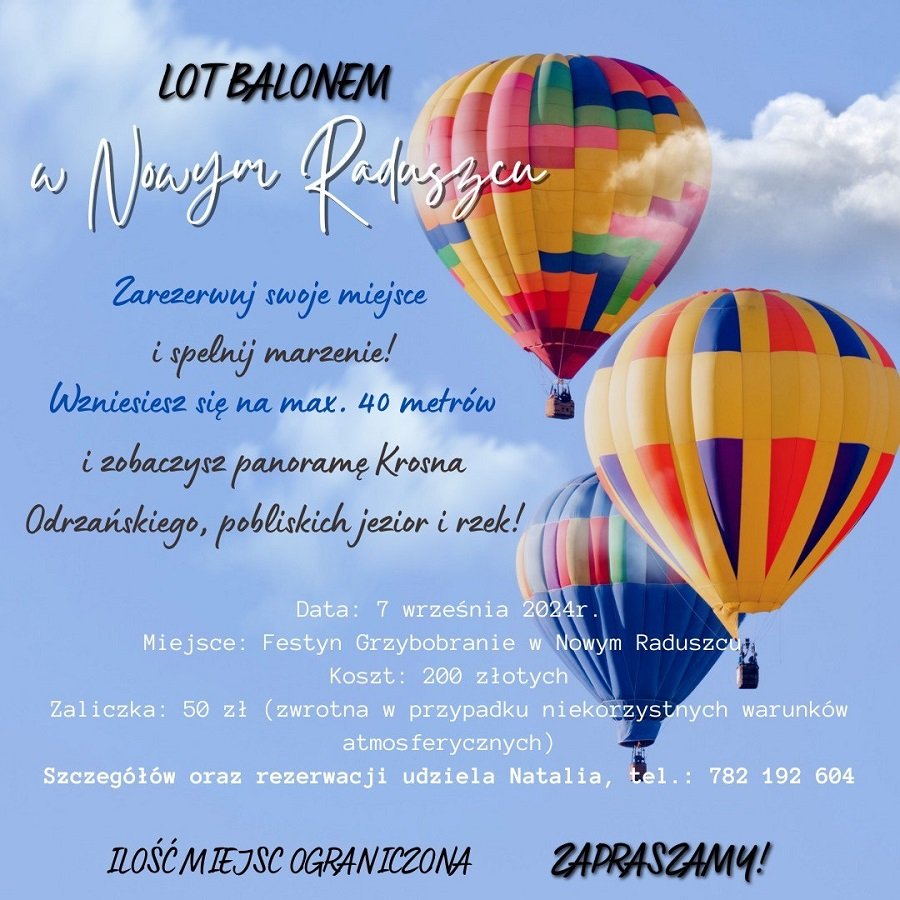 plakat nowy raduszec