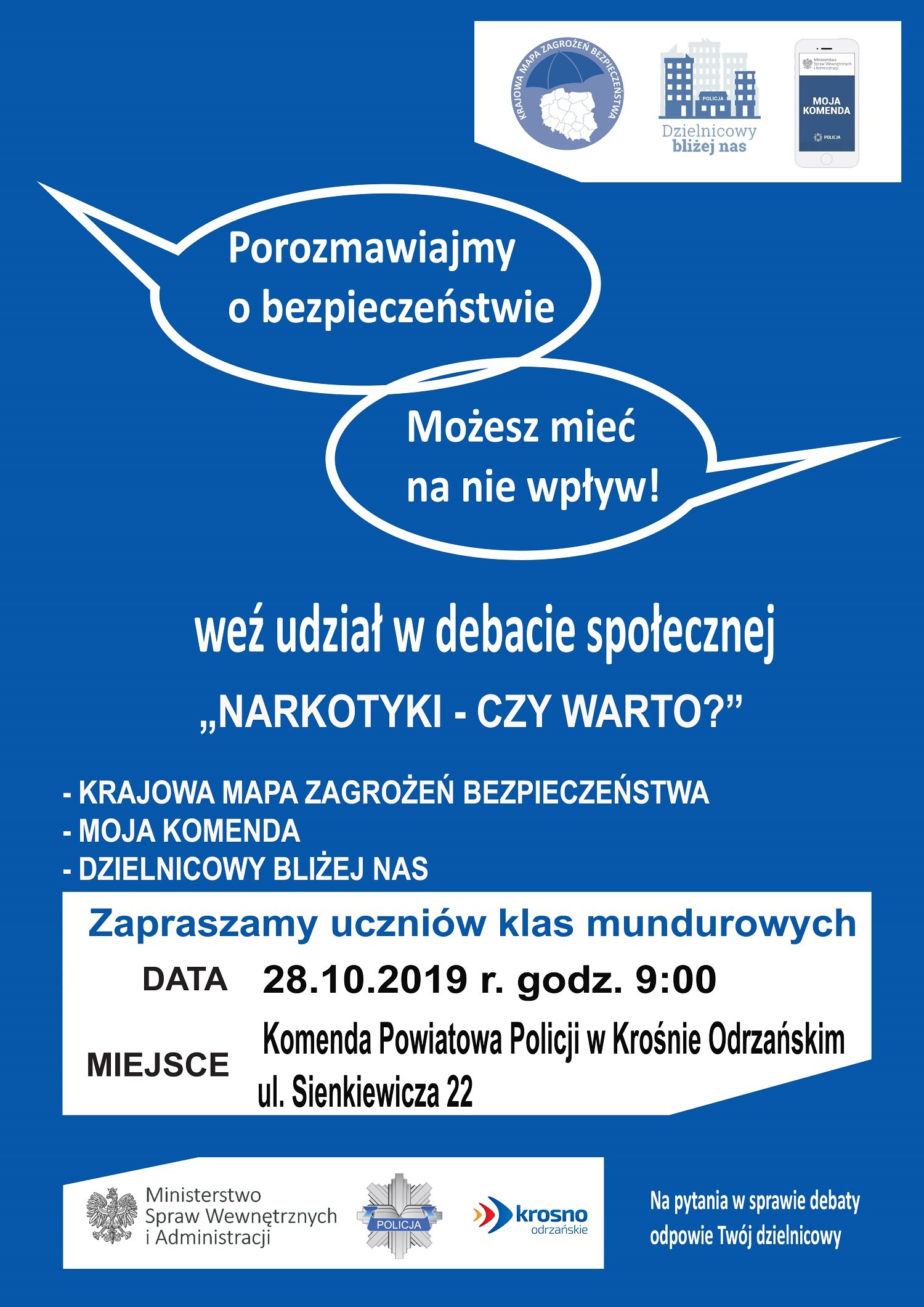 plakat policja