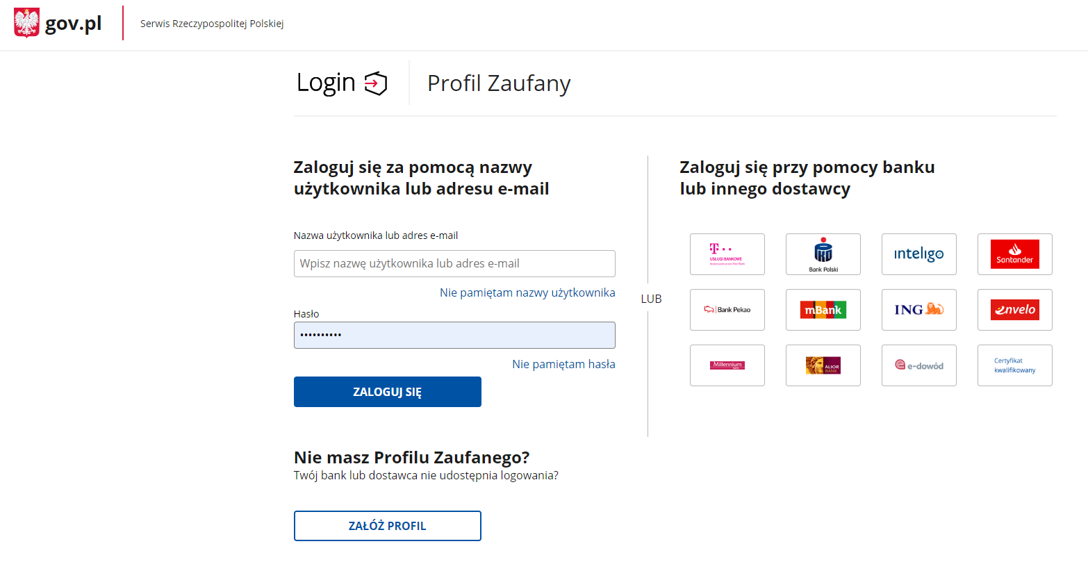 profil zaufany