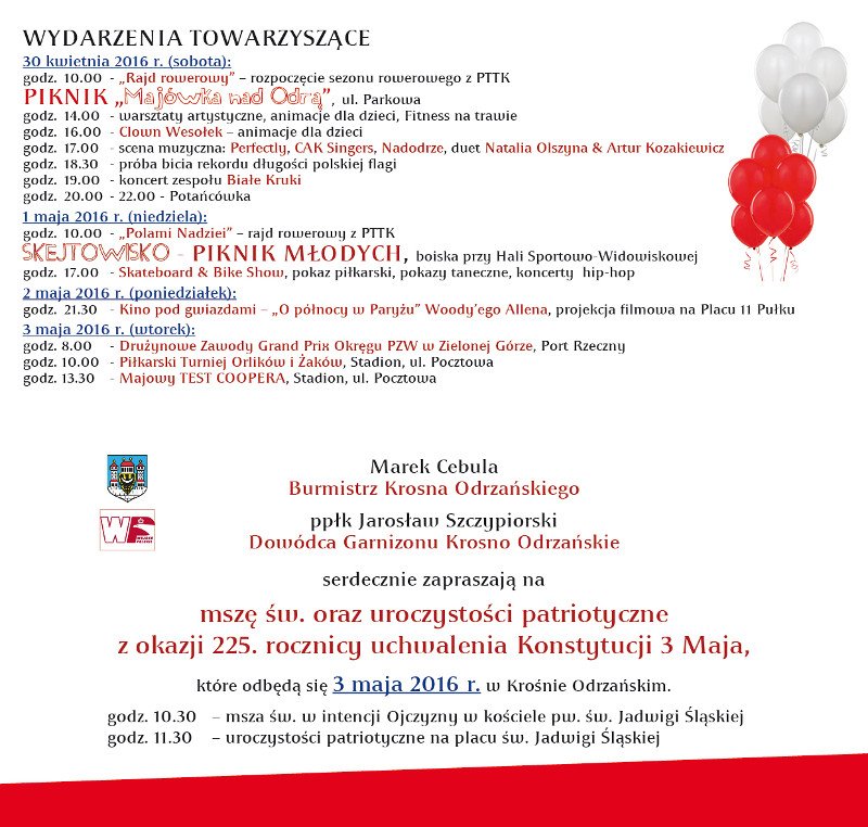 program obchody 03.05.2016