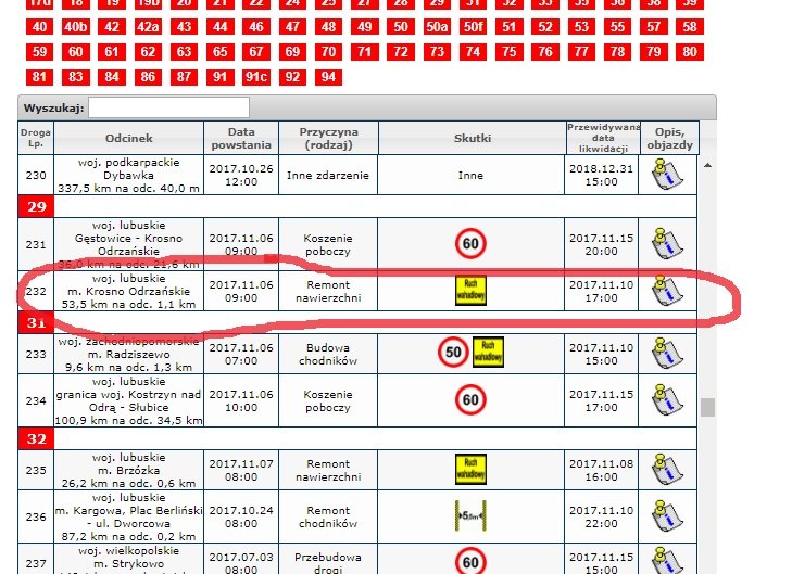 remont gddkia 10 listopada