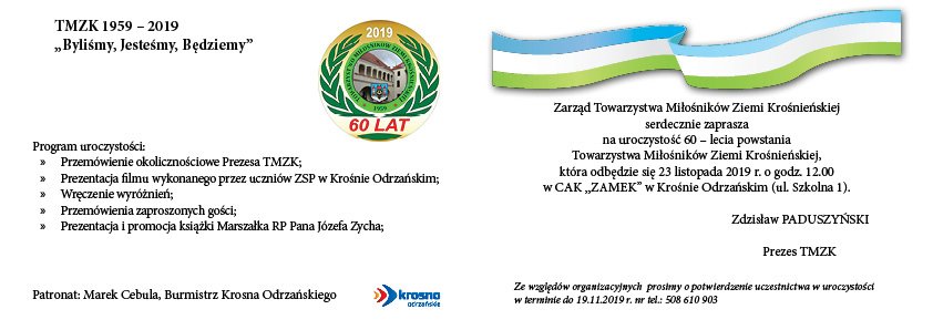 zaproszenie TMZK 60 lat3
