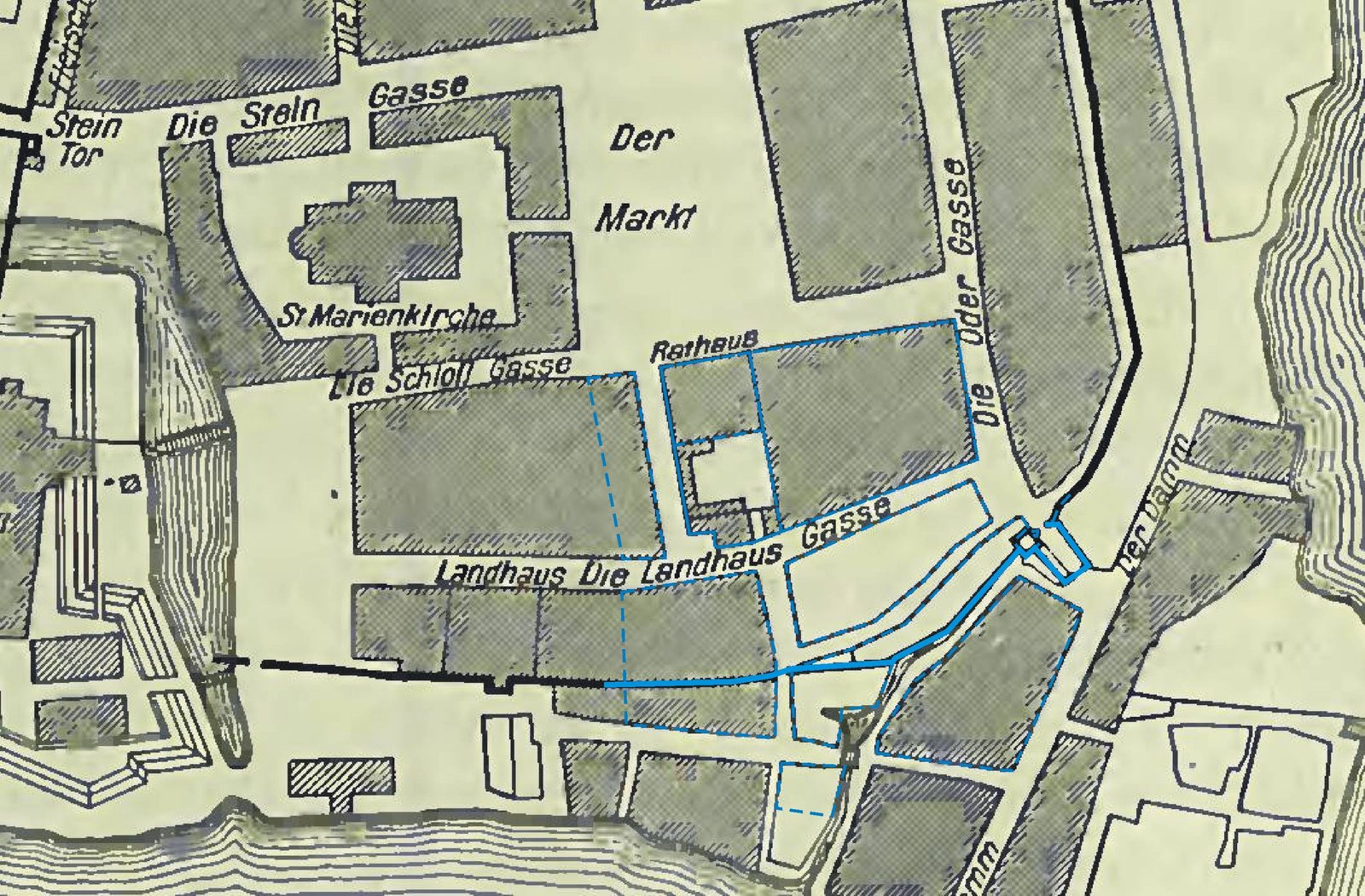 STARE MIASTO - historyczne plany 2