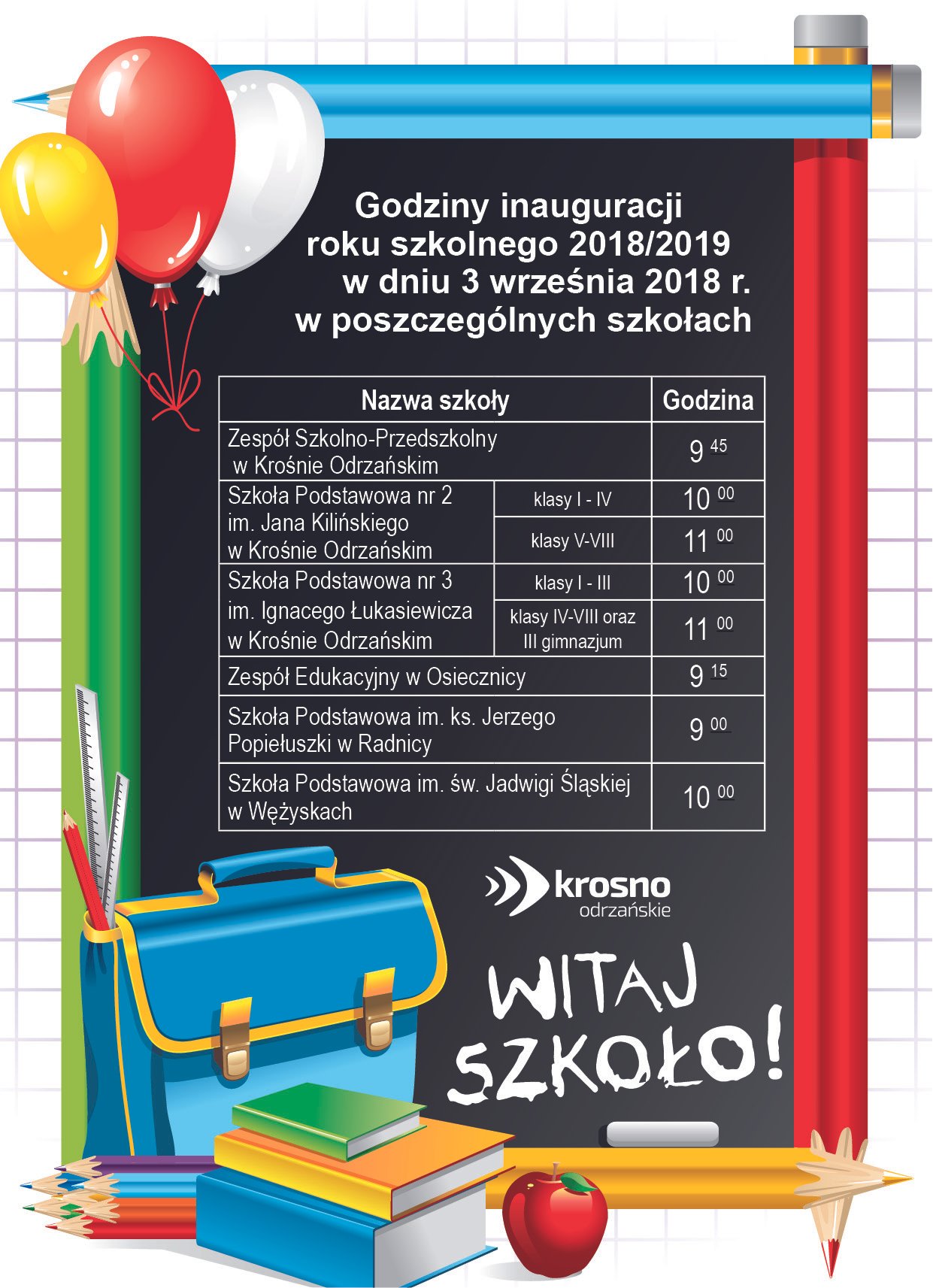 inauguracja roku szkolnego