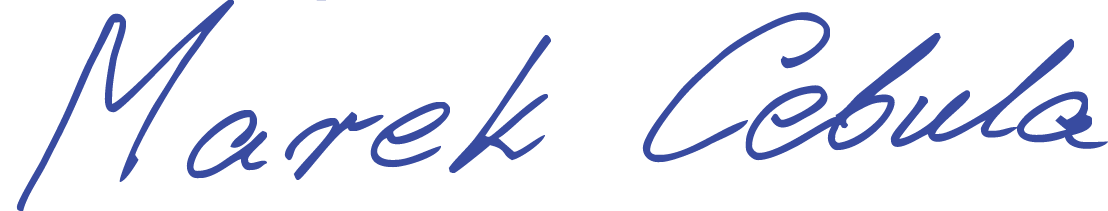 marek cebula niebieskie